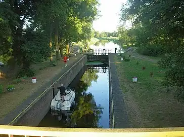 Sluice at Dębinek