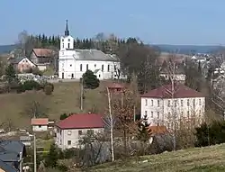 Church of the Holy Trinity above the school