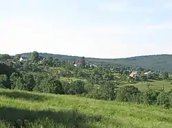 Scattered buildings typical for Žítková