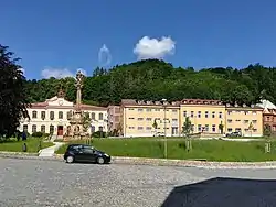 Rýchorské Square with the town hall