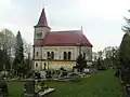 Chapel of Saint Vojtěch´s in Žamberk´s graveyard, built at expense of E. Albert