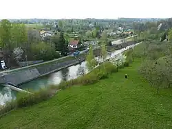 Lučina River in Žermanice