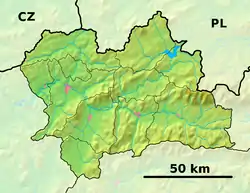 Ťapešovo is located in Žilina Region