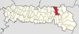 Location in Ialomița County