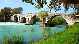 Bridge of Arta in Arta, Greece