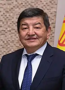 KyrgyzstanAkylbek DzaparovChairman of the Cabinet of Ministers of Kyrgyzstan