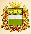 Coat of Arms of the Oblast (Sukachov Publishing House, 1878)