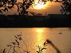 Lake Liman in Zhirnovsky District