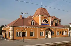 The Nemishaieve Train Station.