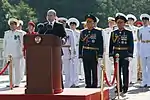 A speech by President Vladimir Putin at the Main Naval Parade.