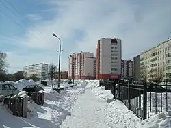 Izhorskaya Street in Kommunar