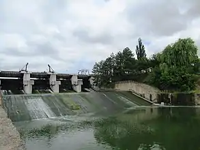 Dam at Iskrivka