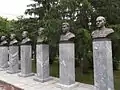 Monument to 6 heroes in Kataysk, Kurgan