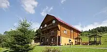 Eco-Homestead "Beskydy." Village: Velyka Volosianka, Lviv region.