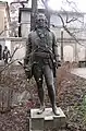 monument to the founders of the city in the courtyard of the museum: Platon Zubov