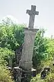 The grave, probably of the priest of the church of St. Mykolai