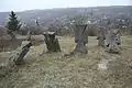 Cossack Cemetery in the forest