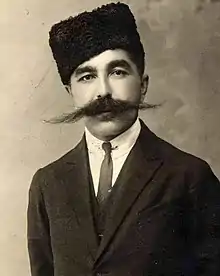 Pshemakho Kotsev, second prime minister, Kabardian Circassian. Died in Istanbul in 1962.