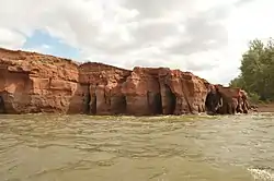 Red Cliff, Chernovskoe Reservoir, Ileksky District