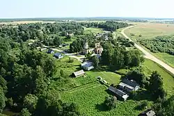 Aerial view of Lyubavichi