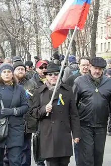 Irina Prokhorova with Andrey Makarevich