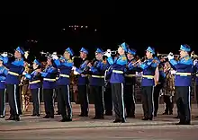 The Band of the National Guard of the Republic of Kazakhstan.