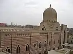 Mosque of al-Mu'ayyad Shaykh (built between 1415 and 1420), with its mausoleum dome visible