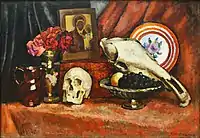 Still life with skulls, 1910