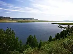 Lake Maloye in Sharpypovsky District