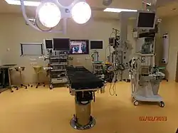 Computer-based telemedicine devices in operating room