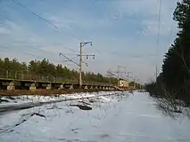 Poselok Lesnoi station, near Slavutych