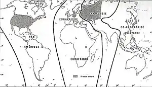 Image 4Division of the world according to Haushofer's Pan-Regions Doctrine (from Geopolitics)