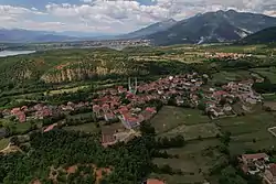 Airview of the village