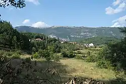 Panoramic view of the village