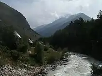 Baksan River valley