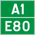 Ж20/Ж21Highway route number sign