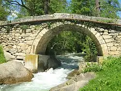 A Roman bridge on the river Babuna