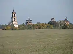 Ruins of church complex, village Aleksino, Savinsky District