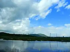 A view of Lake Sevan around Lchashen