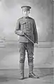 Private Yitzhak Ben-Zvi as a volunteer in the Jewish Legion, 1918