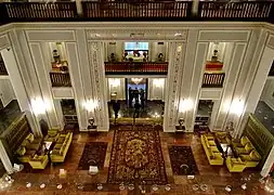 Interior view of Niavaran Palace