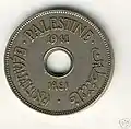 1941 Palestine coin