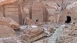 Above: Shuaib Caves in Al-Bada'a, region of Tabuk in northwestern Saudi Arabia

Below: Map