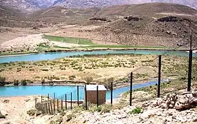 water entrance in Kouhrang tunnel