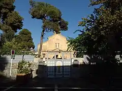 Church view from Mirza Kochak Khan street