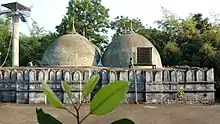 Image 30The Muazzampur Shahi Mosque in Sonargaon, built in Shamsuddin Ahmad Shah's reign. (from History of Bangladesh)