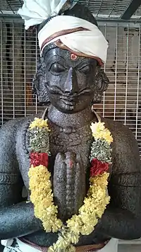 பெரிய மருதுவின் சிலை