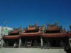 Changfu Temple, New Taipei City, rebuilt in 1947.