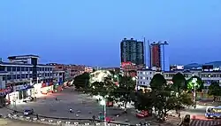 Night view in Dongmen town