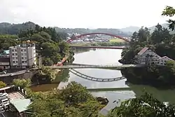 Tadami River in Yanaizu